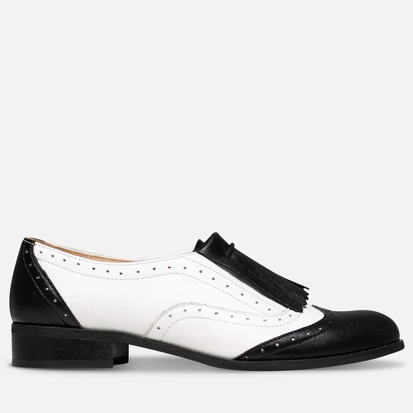 SHOE BUNDLE of 2 pairs: Spectator Shoes and Lace-up Oxfords, Small Size shoes - Picture 6 of 8